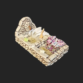 lavoir long – Aubagne -provence – santon de provence -santon – décors de provence – décors de crèche – crèches de Provence- accessoire de Provence -artisan – made in france – france