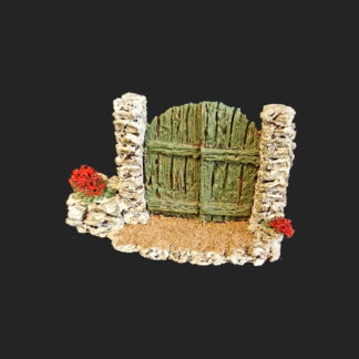 porte vert – Aubagne -provence – santon de provence -santon – décors de provence – décors de crèche – crèches de Provence- accessoire de Provence -artisan – made in france – france