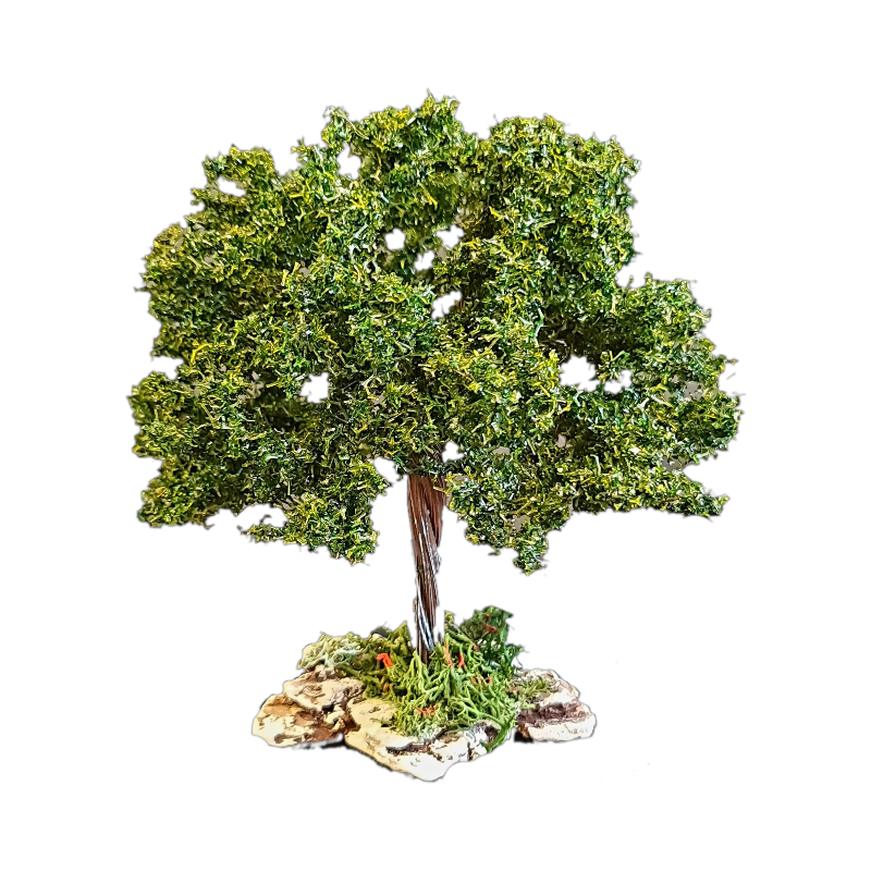 Broche Arbre En Céramique Verte – Décor Doré – Dimensions 3,3 X 3,2 Cm – Fait Main En France – état Neuf