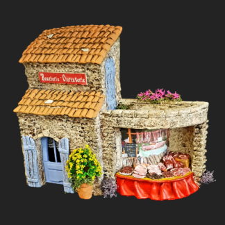boucherie – charcuterie – atelier de Fanny – Aubagne -provence – santon de provence -santon – décors de provence – décors de crèche – crèches de Provence- accessoire de Provence -artisan – made in france – france