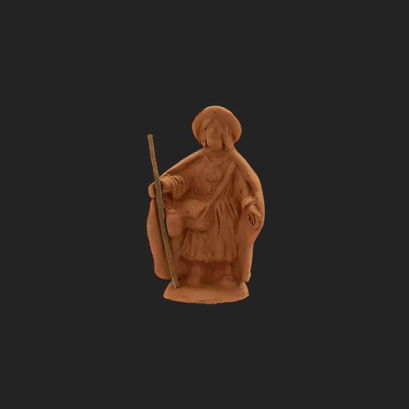 santon – santon 7cm – santon de provence – décors de crèche – santon aubagne – atelier de fanny – artisanat – made in france – santon saint jacques de compostelle 7cm