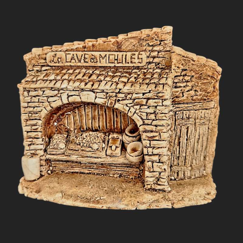 la cave à moules à peindre – santons – Décors de Crèche – santons 7cm – atelier de fanny – Aubagne