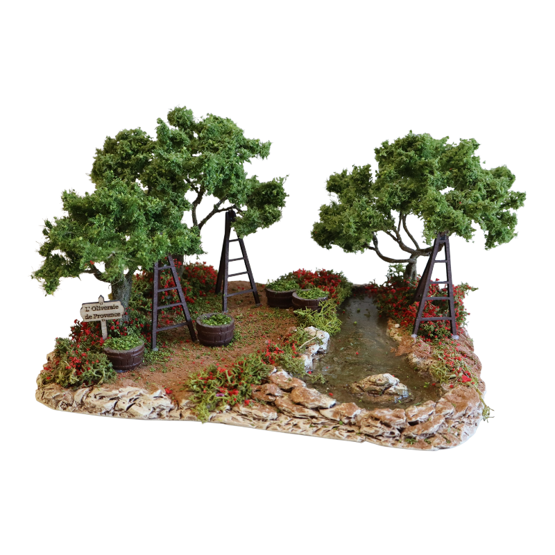 Créer une Rivière Réaliste pour Votre Crèche Provençale : Le Tuto Complet (Résine Époxy + Galets Naturels)