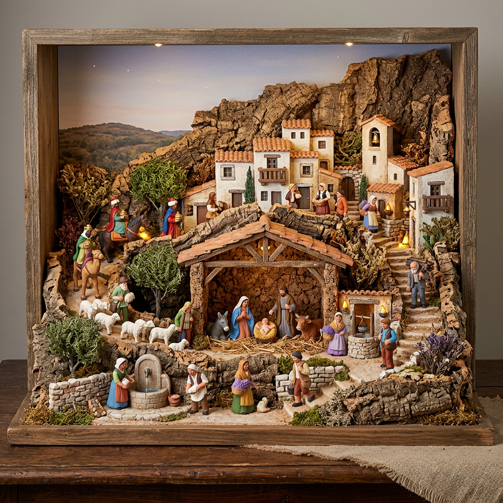 Comment composer un décor de crèche provençal réussi : guide pratique pour choisir et agencer ses santons
